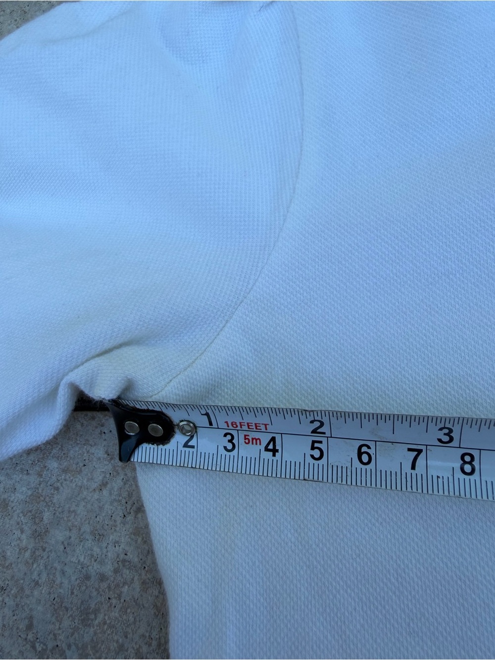 Dolce & Gabbana D&G White Black Trim Ruffle Polo Top Rhinestone Buttons Cotton - Picture 6 of 15